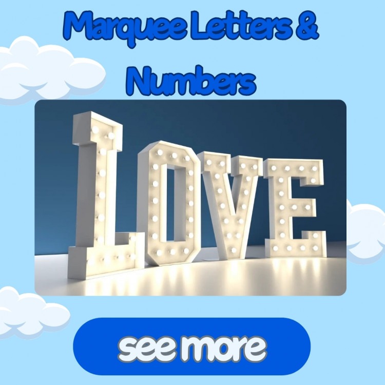 Marquee Letters & Numbers