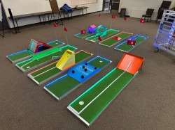 9 Hole LED Mini Golf Course