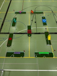 9 Hole LED Mini Golf Course