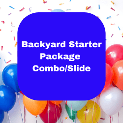Backyard Starter Package Combo/Slide